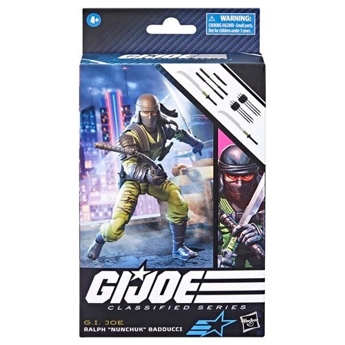 G.I. Joe Classified Series Ralph Nunchuk Badducci 6-Inch Action Figure