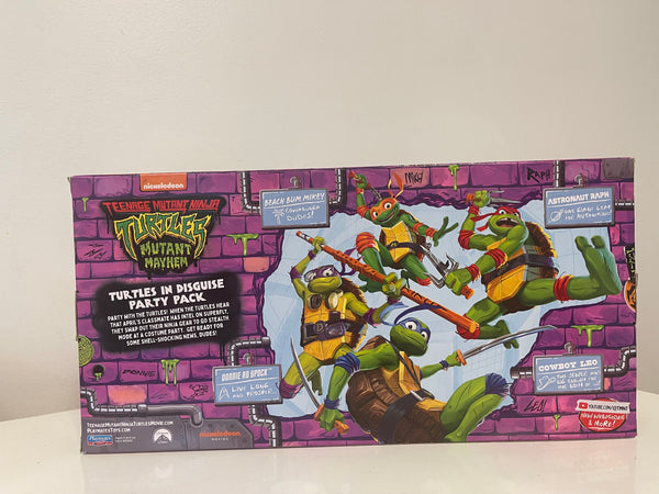 Teenage Mutant Ninja Turtles Mutant Mayhem Turtles In Disguise Party Pack