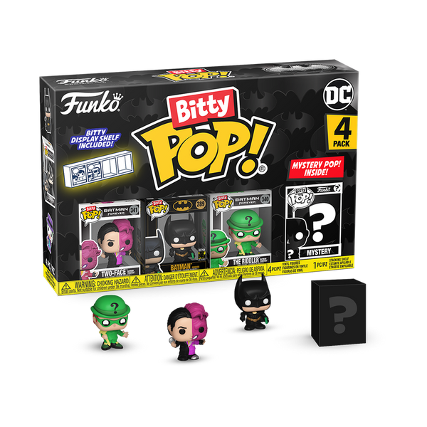 Bitty Pop! Batman 85th Anniversary 4-Pack Series 4