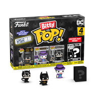 Bitty Pop! Batman 85th Anniversary 4-Pack Series 1