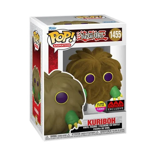 POP Yu-Gi-Oh! Kuriboh Flocked and Glow-in-the-Dark  #1455 AAA Anime Exclusive