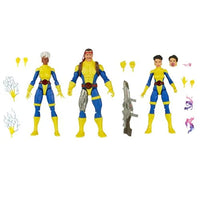 X-Men 60th Anniversary Marvel Legends Forge, Storm, and Jubilee 6-Inch Action Figures Set