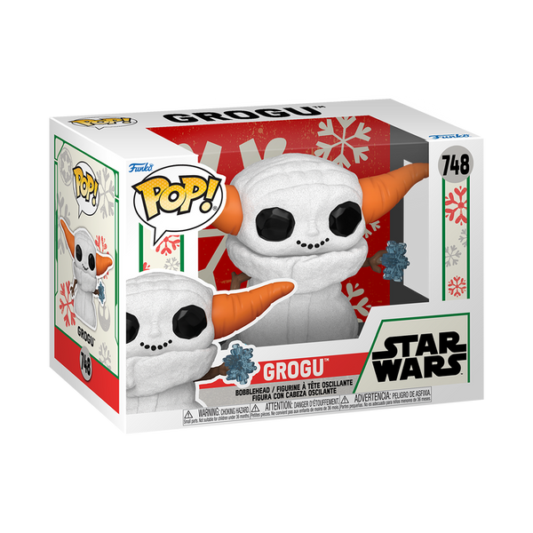 Pop! Snowman Grogu #748