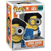 Despicable Me 4 Minion x BTS Jung Kook Pop! Vinyl Figure #424