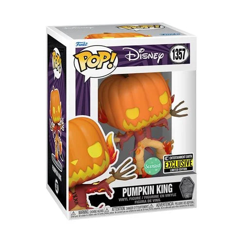 POP Nightmare Before Christmas 30th Anniversary Pumpkin King Scented