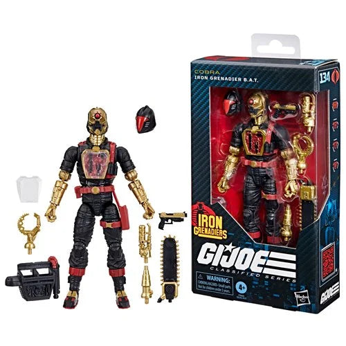 G.I. Joe Classified Series Iron Grenadier BAT Action Figure