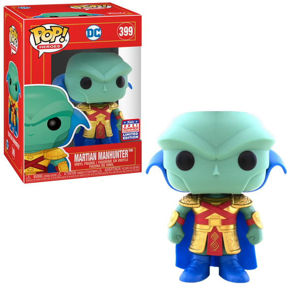 Funko POP! DC Heroes Martian Manhunter #399