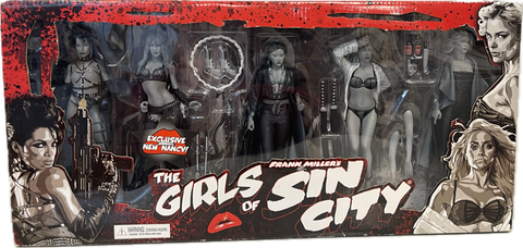 Reel Toys The Girl's Of Sin City Five Figure Boxed Set