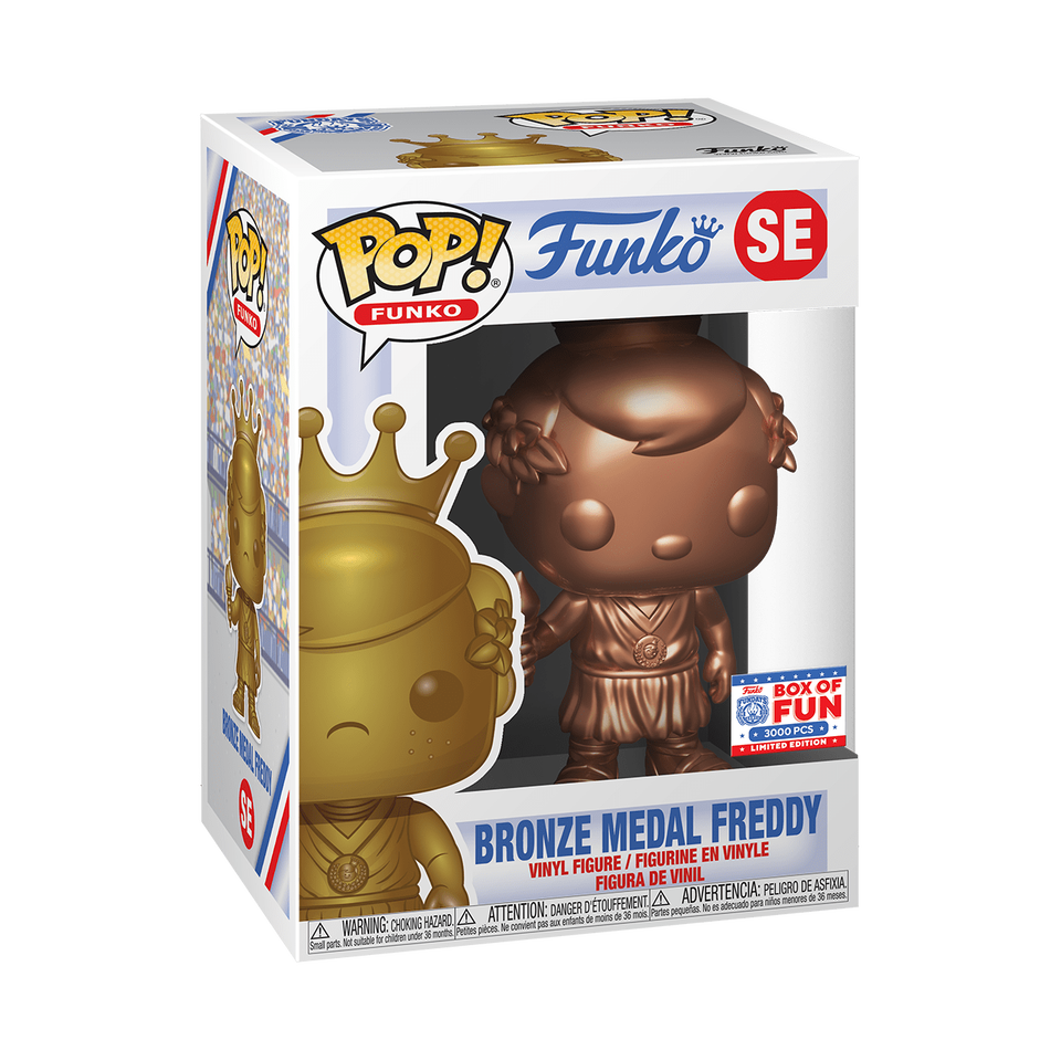 Funko POP! Freddy Funko Bronze Medal Freddy Metallic SE – Big Ben's ...