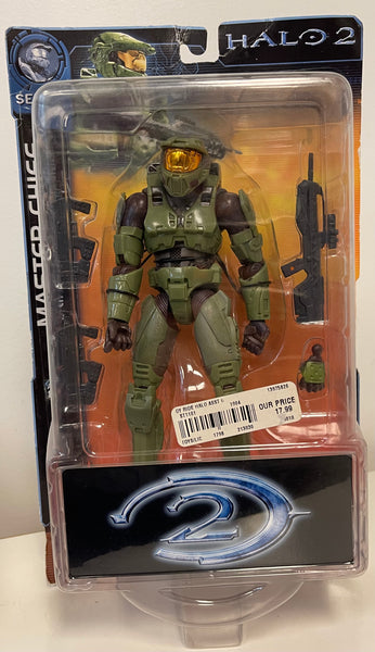 Halo 2 Series 1 Master Chief w/ Blaster Rifle And SMGs