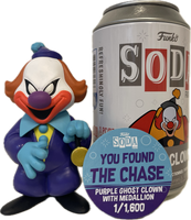 Funko Pop! Soda: Scooby Doo! Purple Ghost Clown w/ Medallion Chase 1/1,600