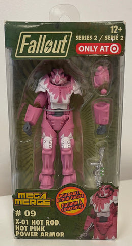 Fallout Series 2 #09 X-01 Hot Rod Hot Pink Power Armor