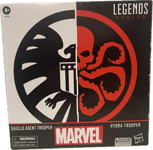 Marvel Legends S.H.I.E.L.D. Agent Trooper and Hydra Trooper Figure Set