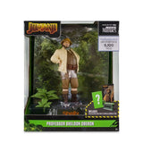 Movie Maniacs Wave 4 Jumanji Movie Professor Sheldon Oberon Posed Figure