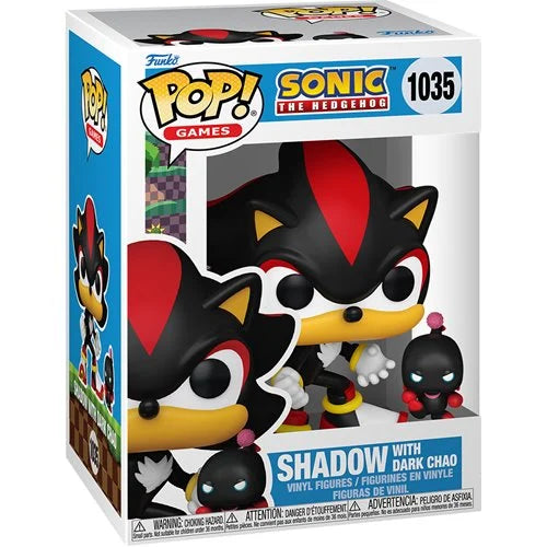 Sonic Shadow Funko Pop! Vinyl Figure with Dark Chao Buddy