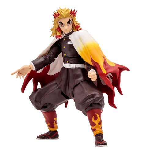 Demon Slayer Wave 3 Kyojuro Rengoku 7-Inch Scale Action Figure