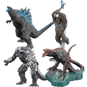 Godzilla vs. Kong Hyper Modeling Series Figures Set of 4