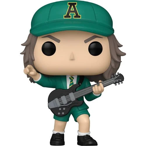 AC/DC Angus Young Green Outfit Funko Pop! Vinyl Figure #411