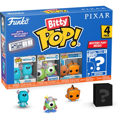 Monsters Inc. Funko Bitty Pop! Mini-Figure 4-Pack