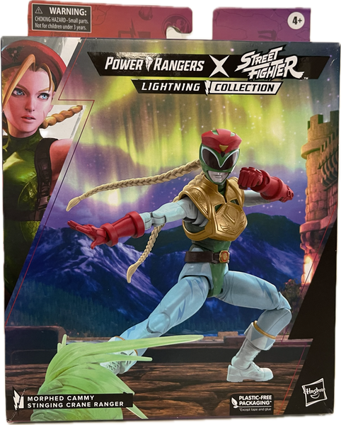 Power Rangers X Street Fighter Lightening Collection Morphed Cammy Stinging Crane Ranger