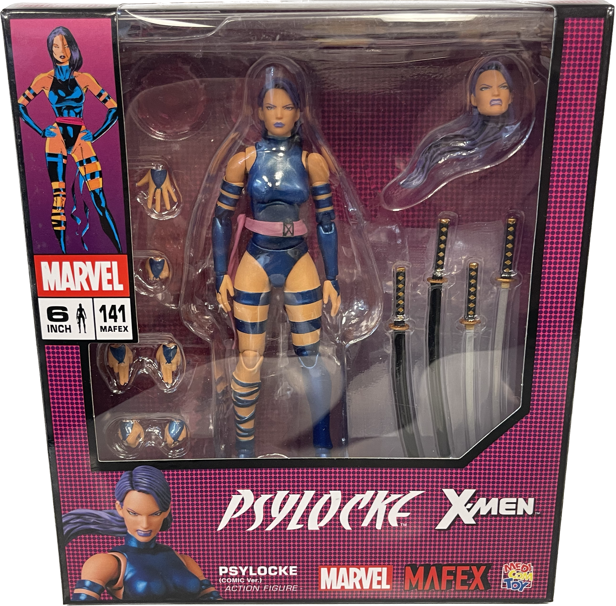 X-Men Psylocke MAFEX Action Figure