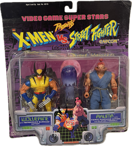 Video Game Super Stars X-Men vs. Streetfighter Wolverine vs. Akuma