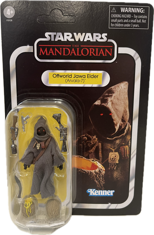 Star Wars Vintage Collection Mandalorian Offworld Jawa Elder (Arvala-7) HAS002