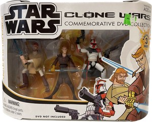 Star Wars Clone Wars Commemorative Collection Action Figure 3-Pack