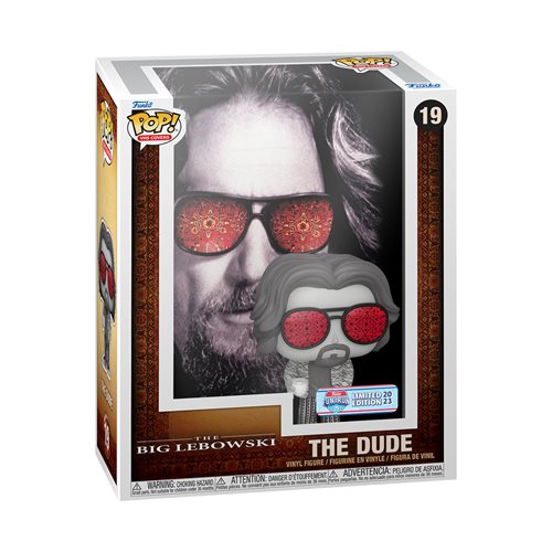 POP The Big Lebowski The Dude VHS Cover Figure with Case