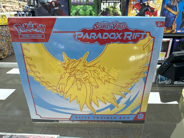 Pokemon Paradox Rift Elite Trainer Box (Iron Valiant or Roaring Moon) YOU CHOOSE!