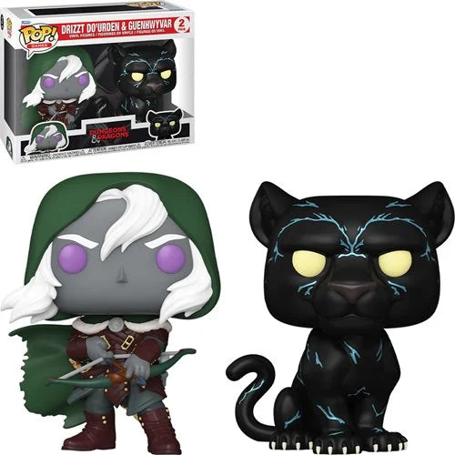 D&D Drizzt Do'urden &amp; Guenhwyvar Pop! Vinyl Figure 2-Pack