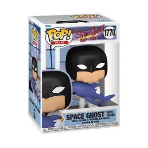 Space Ghost Coast to Coast Space Ghost with Shark Funko Pop! Plus Vinyl Figure #1770