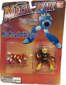 Mega Man Rush & Eleckman Collectible Figures Two-Pack