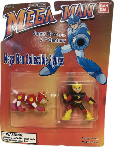 Mega Man Rush & Eleckman Collectible Figures Two-Pack