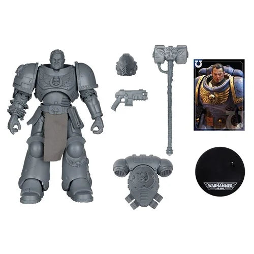 Warhammer 40k W10 Lt.Titus Space Marine II 7-Inch Figure Artist Proof