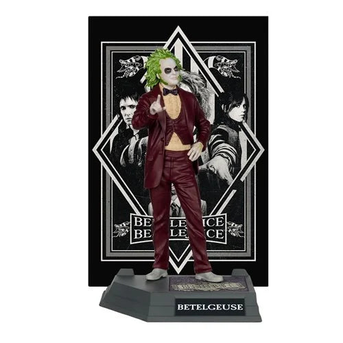 Movie Maniacs Beetlejuice 6-Inch Posed Figure