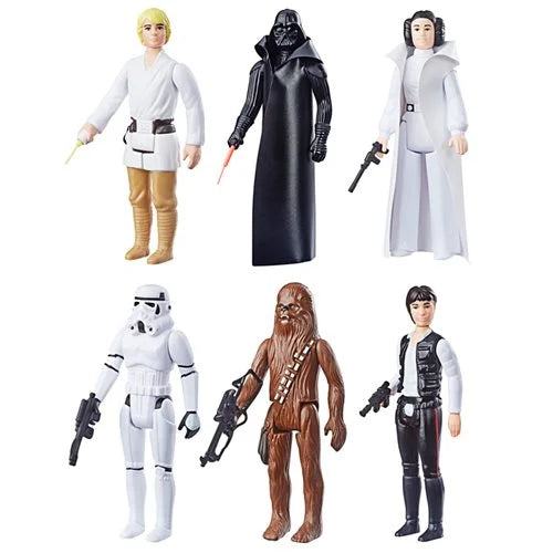 Star Wars Retro Collection Wave 1 Set of 6 Action Figure Big Ben s Comix Oasis