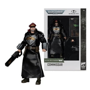 Warhammer 40k W10 Astra Militarum Commissar Figure