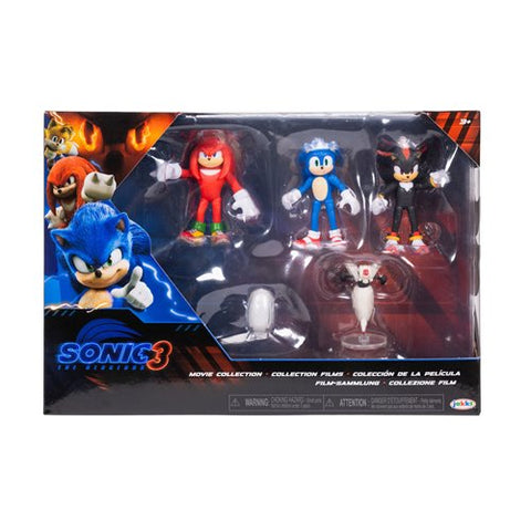 Sonic 3 Movie 2 1/2-Inch Wave 1 Mini-Figure 5-Pack