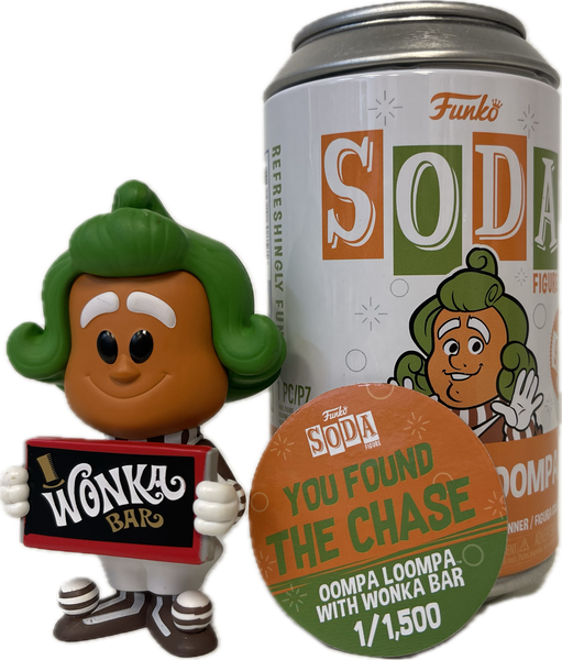 Funko Soda: Willy Wonka & Chocolate Factory Oompa Loompa w/ Wonka Bar Chase