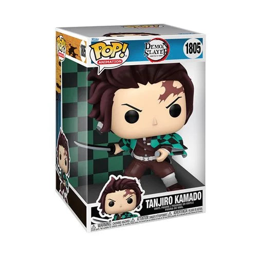 Demon Slayer Tanjiro Kamado Jumbo 10-Inch Funko Pop! Vinyl Figure #1805