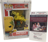 Pop 7BAP Signature Series The Simpsons Bartigula 1199 Signed By Nancy Cartwright with JSA Certification