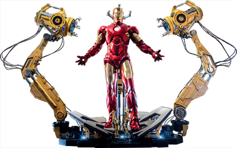 Iron man suit up gantry online