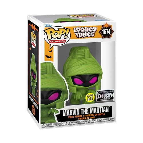 Looney Tunes Marvin the Martian GITD Pop Vinyl - EE Excl.