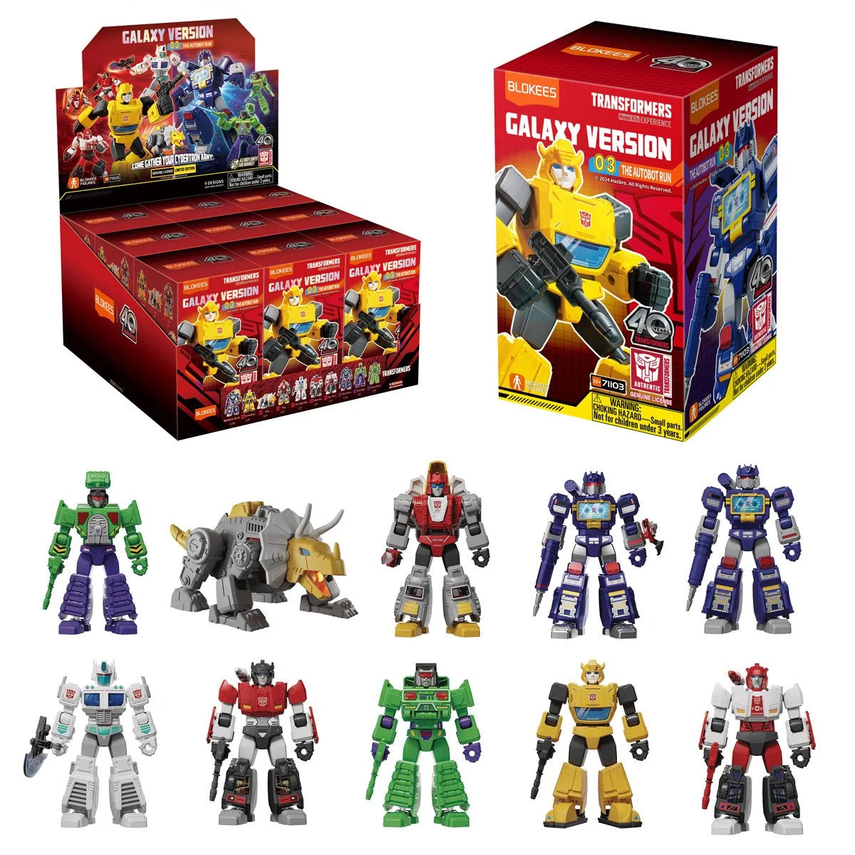 Transformers Galaxy Ver. 3 Blokees Mini Model Kit