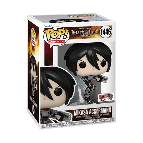 AoT Mikasa Ackerman Metallic Pop! Vinyl Figure - BBTS Excl. #1446