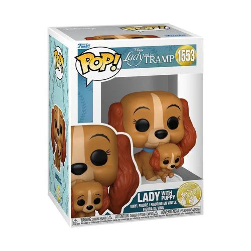 Lady and the Tramp 70th Anniversary Lady with Puppy Funko Pop! Vinyl Figure #1553