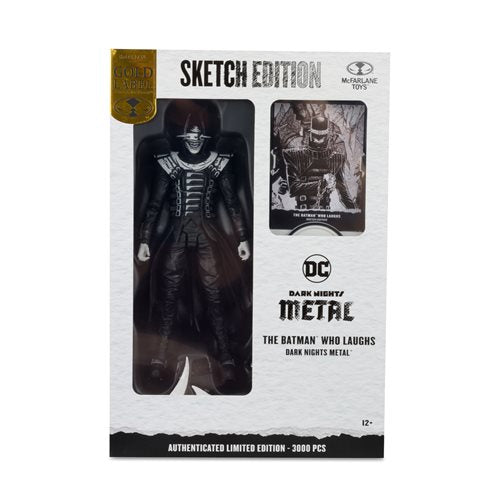 DC Multiverse The Batman Who Laughs Sketch Edition Gold Label 7-Inch Scale Action Figure