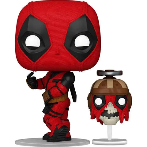 Deadpool & Wolverine Deadpool with Head Pop! Vinyl and Buddy #1400