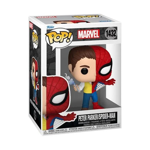 Marvel Comics Split Peter Parker/Spider-Man Pop! Vinyl